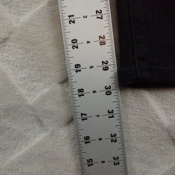 Lucky Brand 223 Straight Leg Jean mens 34x30 Black Denim - Picture 9 of 12